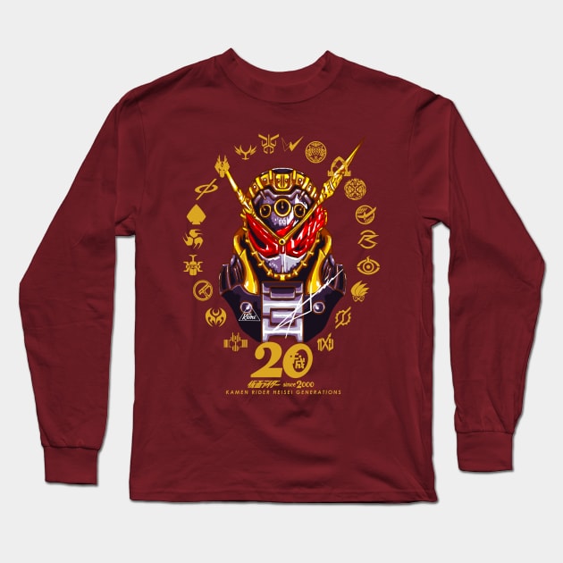 The Evil King Ohma Zio Long Sleeve T-Shirt by Hamimohsin